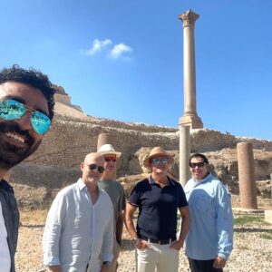 Visit the Pompey pillar in Alexandria
