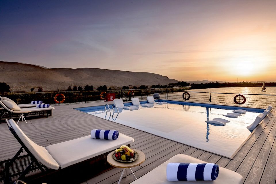 Swimming Pool - Luxury Nile Cruise