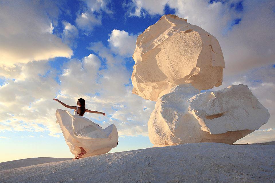 White Desert Safari in Egypt