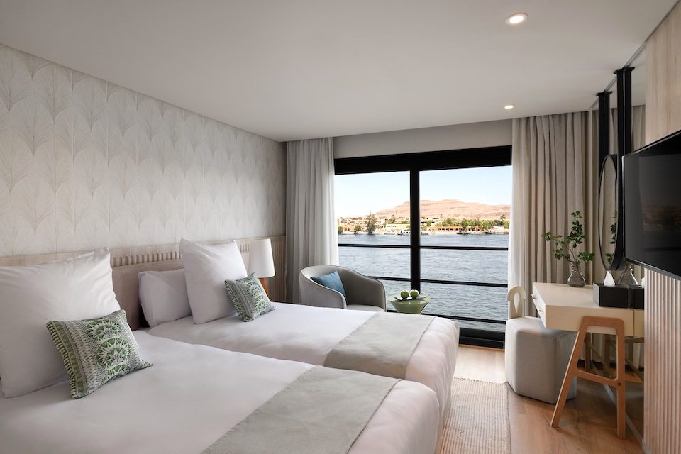 Soleil NIle Cruise Cabin twin Luxury Cabin twin on board