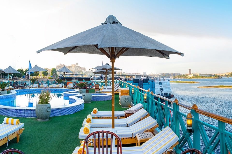 Sundeck - Sonesta Moon Goddess River Nile Cruise 