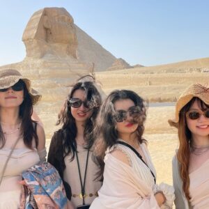 Sphinx in Giza Pyramids