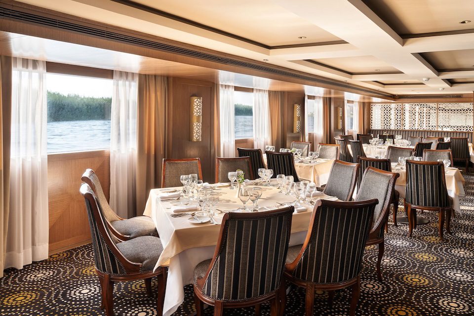 Luxury Cruise Restaurant
