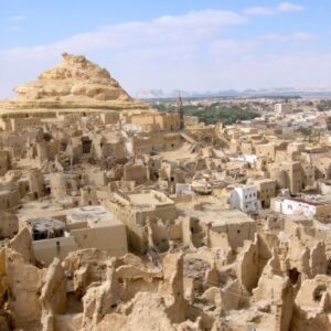 Siwa Oasis in Western Desert Egypt