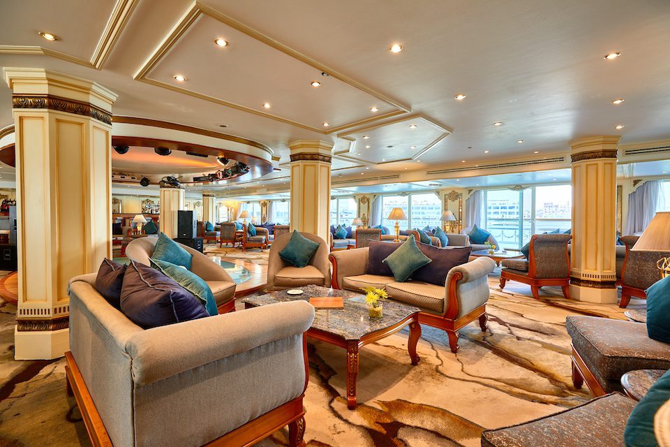 The Lounge - Sonesta St. George River Nile Cruise