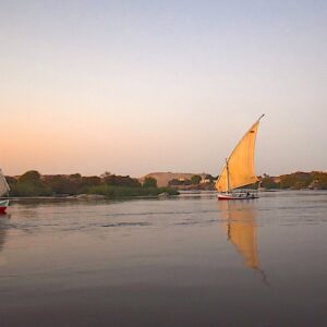 Felucca in the Nile Aswan