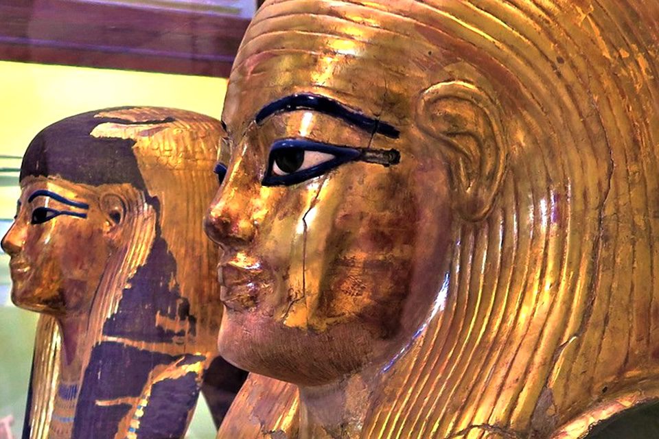 Masks of Yuya and Thuya - Tahrir Square