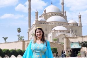 The trip citadel of Cairon in Egypt