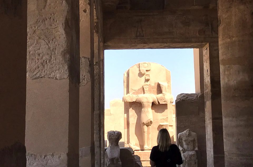 Private access to ptah temple in Luxor Access to Ptah temple in private basis with Pyramids Trip